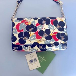 Kate Spade Breezy Floral Crossbody Bag (tag & care card)